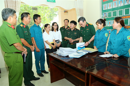 Bộ Tổng tham mưu kiểm tra công tác tuyển quân tại tỉnh Tây Ninh