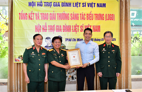 Trao thưởng sáng tác biểu trưng (logo) Hội Hỗ trợ gia đình liệt sĩ Việt Nam