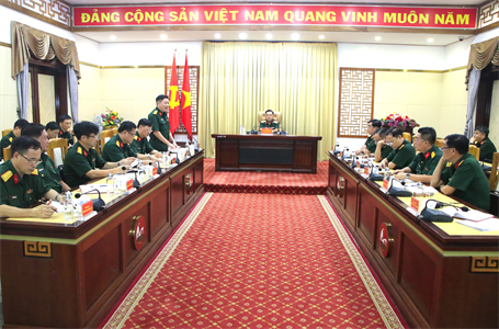 Ủy ban Kiểm tra Đảng ủy Quân khu tổng kết công tác kiểm tra, giám sát năm 2023, triển khai nhiệm vụ năm 2024