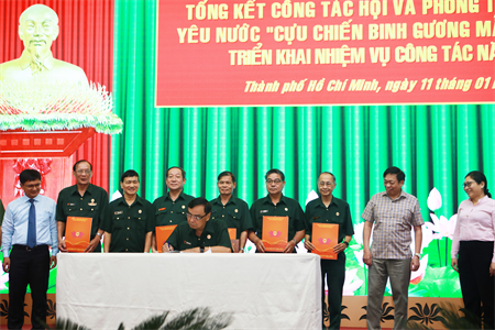 Hội Cựu chiến binh TPHCM: Tổng kết công tác Hội và Phong trào thi đua “Cựu chiến binh gương mẫu” năm 2023