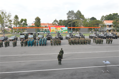 Bộ Quốc phòng kiểm tra công tác SSCĐ tại Bộ Tư lệnh TPHCM