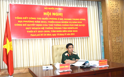 Bộ Quốc phòng tổng kết công tác quốc phòng ở bộ, ngành Trung ương, địa phương