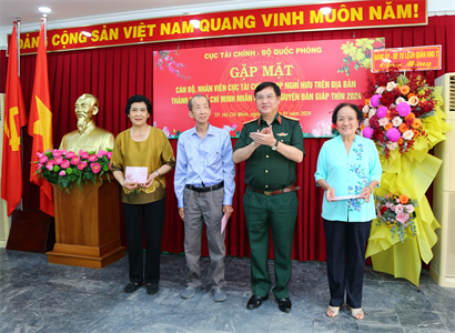 Cục Tài chính, Bộ Quốc phòng gặp mặt cán bộ nghỉ hưu khu vực phía Nam
