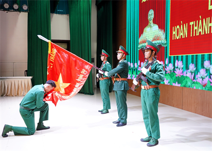 Bộ Chỉ huy Quân sự tỉnh Bà Rịa - Vũng Tàu tiễn quân nhân xuất ngũ