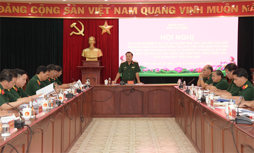 Hội nghị triển khai kế hoạch phục vụ gặp mặt cán bộ cao cấp Quân đội nghỉ hưu, nghỉ công tác xuân Giáp Thìn 2024