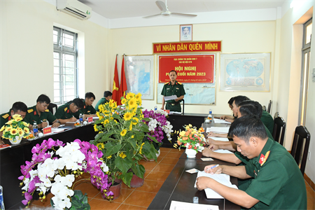 Chi bộ Đội K70 hội nghị phiên cuối năm 2023