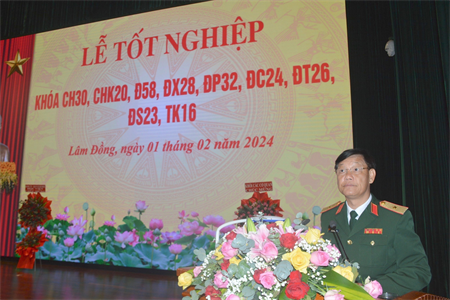 Học viện Lục quân: Trên 99% học viên tốt nghiệp đạt khá, giỏi