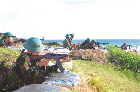 Lính đảo vào xuân