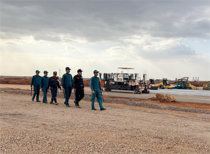 Xuân trên công trình trọng điểm quốc gia