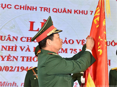 Cục Chính trị Quân khu 7 kính báo