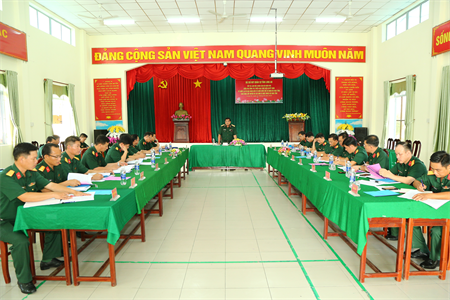 Quân khu 7 kiểm tra công tác chuẩn bị về việc điều chỉnh tổ chức biên chế tại Long An