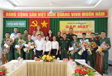 ​Đảm bảo chu đáo cho lễ giao nhận quân tại huyện Nhơn Trạch, tỉnh Đồng Nai