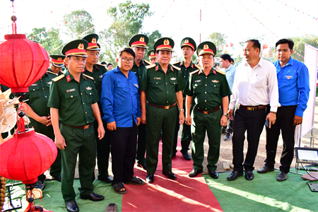 Huyện Châu Thành (tỉnh Long An) khai mạc Hội trại tòng quân năm 2024