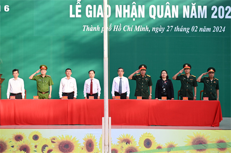 Quận 6 hoàn thành tốt chỉ tiêu giao quân năm 2024