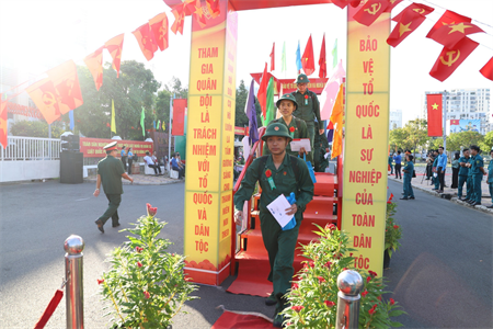 Quận 7 hoàn thành tốt chỉ tiêu giao quân