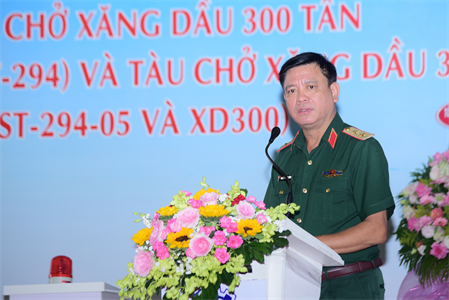 Lễ đặt ky đóng mới tàu trang bị cho Quân khu 7