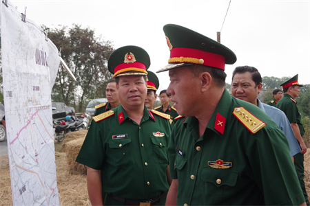 Khảo sát xây dựng tăng dày điểm dân cư biên giới trên địa bàn Long An giai đoạn 2024 - 2025