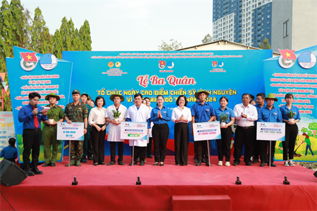 Tỉnh Đoàn Bình Dương phát động Ngày cao điểm chiến sĩ tình nguyện vì văn minh đô thị