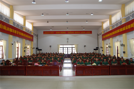 Nâng cao hiệu quả phòng, chống say nắng, say nóng trong huấn luyện chiến sĩ mới