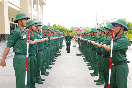 Chiến sĩ mới Sư đoàn 5 tự tin, trưởng thành trong quân ngũ