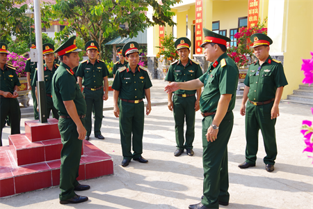 Quân khu  kiểm tra công tác chuẩn bị đón đoàn Học viện Quốc phòng đến tham quan, nghiên cứu trên địa bàn Quân khu