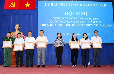 Huyện Củ Chi nâng cao chất lượng công tác giáo dục quốc phòng - an ninh