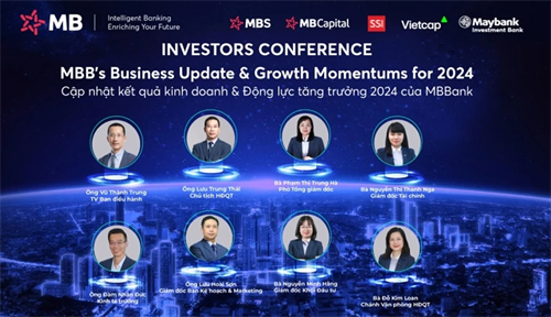 Hội nghị Nhà đầu tư MB: Tiếp tục tập trung kinh doanh nền tảng và thu hút khách hàng