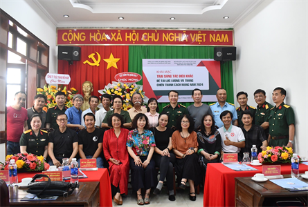 Khai mạc trại sáng tác điêu khắc mỹ thuật đề tài LLVT - Chiến tranh cách mạng