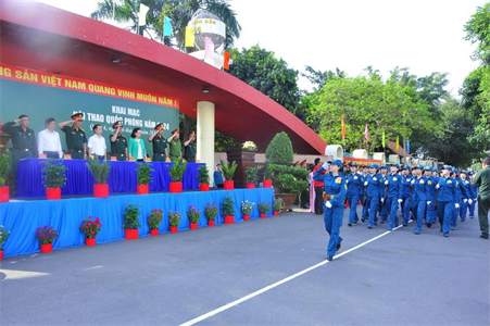 Khai mạc Hội thao Quốc phòng LLVT Quận 6 năm 2024