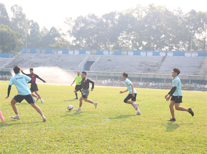 Trung tâm Thể dục thể thao Quốc phòng II: Khai mạc giải thể thao chào mừng Đại hội Thi đua Quyết thắng