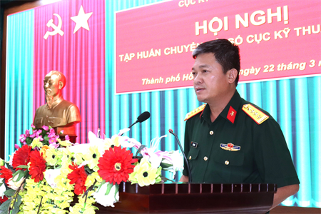 Cục Kỹ thuật Quân khu 7 tập huấn chuyển đổi số năm 2024
