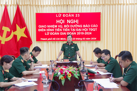 Lữ đoàn 23 chuẩn bị chu đáo Đại hội thi đua Quyết thắng  giai đoạn 2019 - 2024