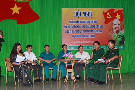 Ban Chỉ huy quân sự thị xã Long Khánh (Đồng Nai): Phẩm chất bộ đội Cụ Hồ ngày càng tỏa sáng