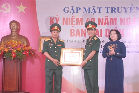 Ban đại điện Báo Quân đội Nhân dân phía Nam: Kỷ niệm 40 năm ngày thành lập