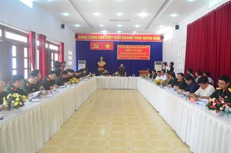 Cục Tuyên huấn - Tổng Cục Chính trị Quân đội nhân dân Việt Nam khảo sát Di tích lịch sử quốc gia đặc biệt Căn cứ Trung ương Cục miền Nam.