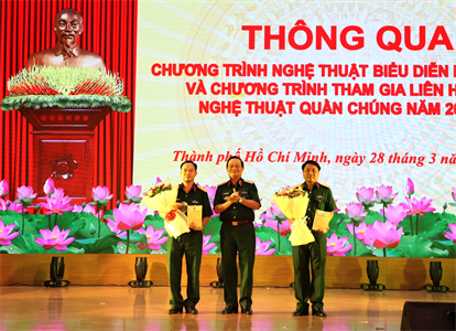 Quân khu 7 sẵn sàng tham gia Liên hoan Nghệ thuật quần chúng LLVT và thanh niên, sinh viên lần thứ X