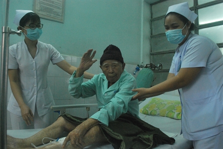 Cập nhật về sức khỏe cụ Tô Đình Cắm