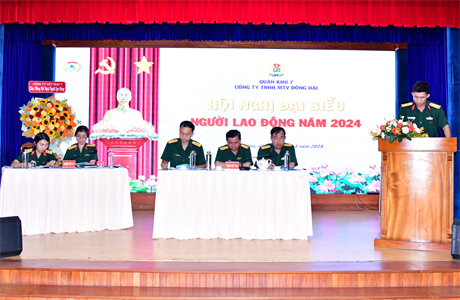 Công ty TNHH MTV Đông Hải tổ chức Hội nghị đại biểu người Lao động năm 2024
