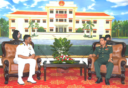 Quân khu 7 tiếp Lực lượng Bảo vệ bờ biển Ấn Độ