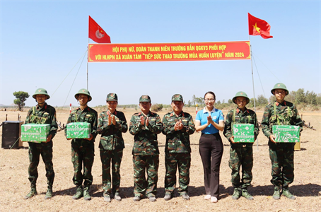 Hiệu quả từ hoạt động kết nghĩa ở Trường bắn Quốc gia Khu vực 3