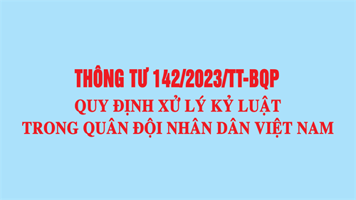Các hình thức kỷ luật trong Quân đội nhân dân Việt Nam