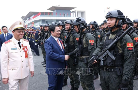 Lễ kỷ niệm 50 năm Ngày truyền thống lực lượng Cảnh sát cơ động