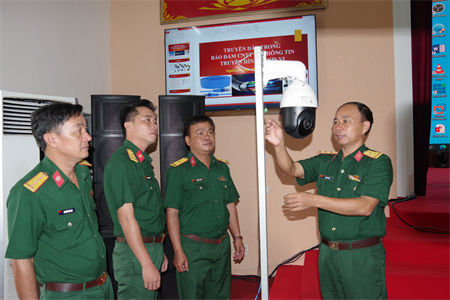 Ứng dụng công nghệ thông tin trong điều hành huấn luyện, diễn tập