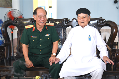 Quân khu 7 chúc mừng sinh nhật ngài Đầu sư Thượng Tám Thanh