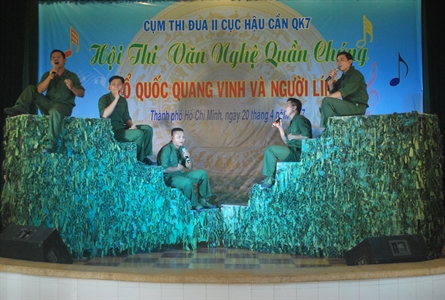 Hội thi văn nghệ quần chúng “Tổ quốc vinh quang và người lính”