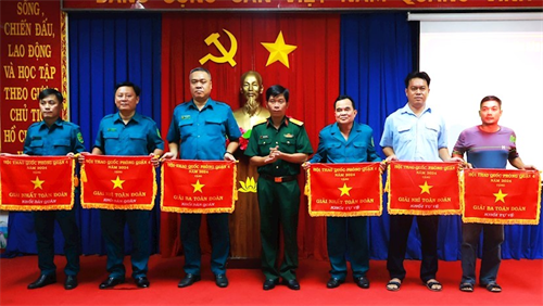 Quận 4 bế mạc Hội thao Quốc phòng năm 2024