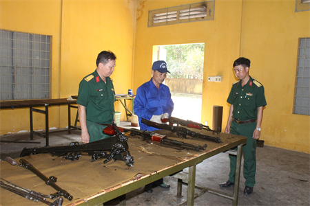 Kho K75 kiểm tra đánh giá kỹ năng nghề nhân viên kỹ thuật ngành Quân khí năm 2024