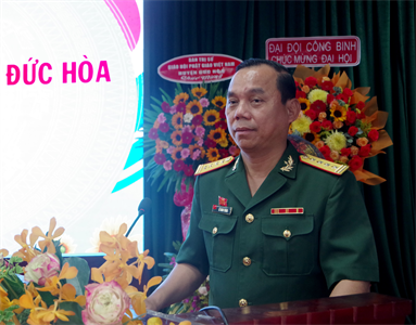 LLVT huyện Đức Hòa tổ chức Đại hội Thi đua Quyết thắng giai đoạn 2019 - 2024