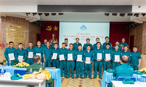 Quận 3 ra mắt Ban chỉ huy Quân sự, Trung đội tự vệ Bệnh viện mắt Thành phố Hồ Chí Minh