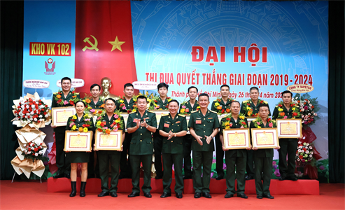 Đại hội Thi đua Quyết thắng Kho VK102: Thi đua là "gieo trồng", khen thưởng là “gặt hái”